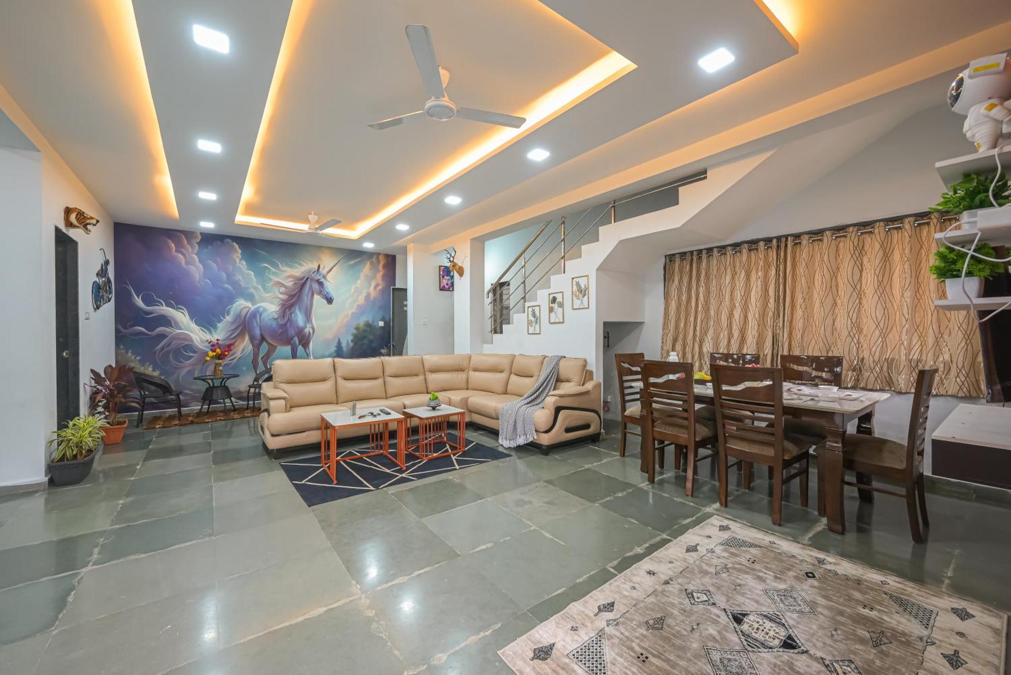Ll Empyrean Stay II Luxury Ll Celestial Unicorn Villa Ll 3Bhk Ll Ac Ll Private Big Pool Ll Lonavala Dış mekan fotoğraf